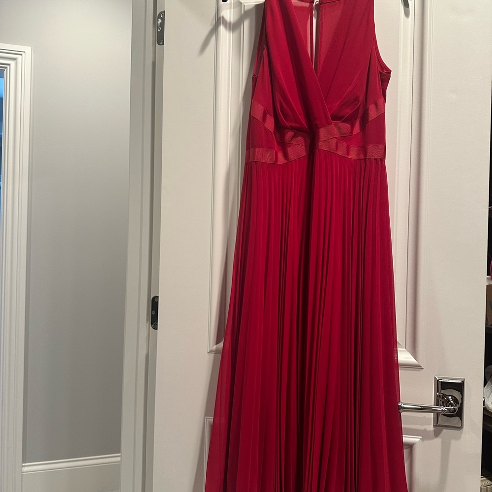 White House Black Market Red Maxi Dress